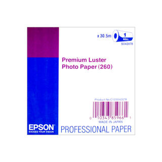 Epson Premium Luster Photo Paper 24" Rull 24"x 30.5m